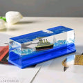 Car Dashboard Wave Ship Ornament – Liquid Motion Decorative Toy