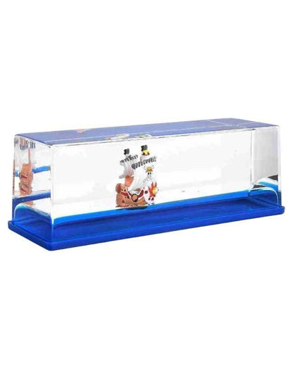 One Piece Dashboard Liquid Wave Ship Toy – Car Dashboard Decoration